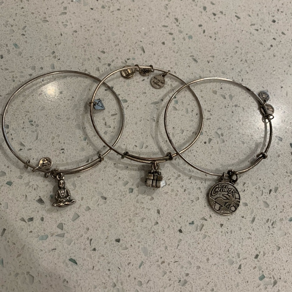 Alex and Ani Bracket Set of 3
